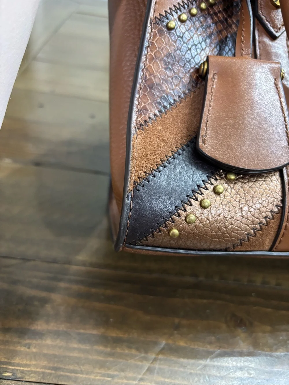 Michael Kors Hamilton Nouveau Satchel - Picture 14 of 14